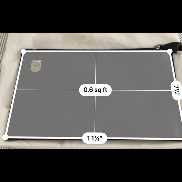 Authentic Prada Saffiano Lux Pochette with Snap lock (Excellent Condition) - Picture 11 of 12